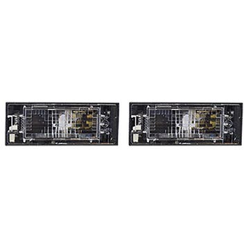 Dacia 2008-2020 Plaatverlichting Set LED Links/Rechts LED, Verzenden