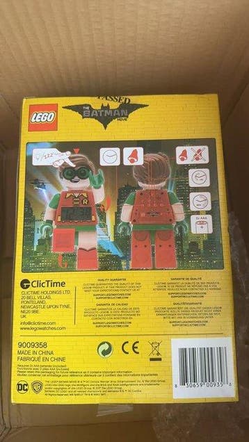 Lego Minifiguur wekker - The Lego Movie - Robin Digital, Nieuw