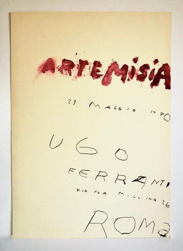 Cy Twombly (1928-2011) - Artemisia