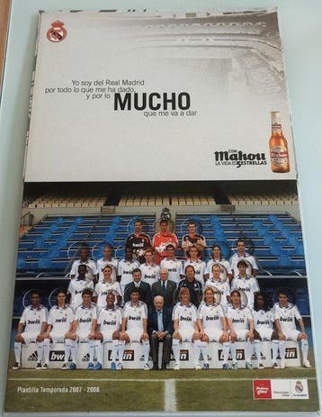 Real Madrid - LaLiga - Real Madrid plantilla 2007-2008 -, Nieuw