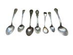 Lepel (7) - .833 zilver - Lot 7 zilveren lepels, Antiek en Kunst