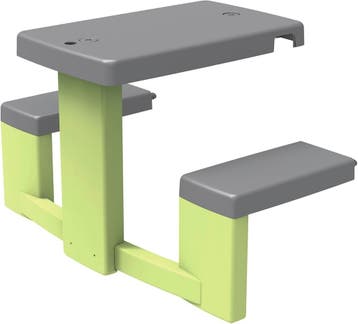 Smoby Picknicktafel kids: 36% goedkoper. OP = OP, sla toe!, Verzenden, Nieuw, Tafel(s) en Stoel(en)