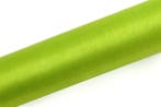 Lime Groene Organza Stof 16cm 9m, Hobby en Vrije tijd, Verzenden, Nieuw