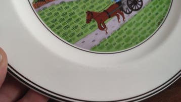 Villeroy & Boch - 3 Assiettes décoratives « Design Naïf » -
