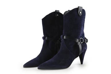 Strategia Cowboy laarzen in maat 40 Blauw, Kleding | Dames, Schoenen, Strategia, Zo goed als nieuw, Verzenden, Blauw