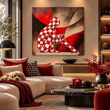 Jack Gage - Balance in red
