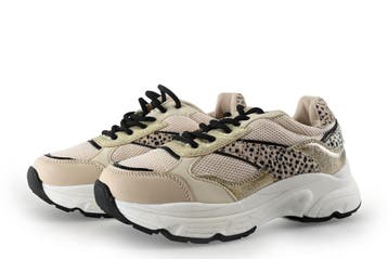 Omoda Sneakers Meisjes in maat 35 Beige, Kinderen en Baby's, Kinderkleding | Schoenen en Sokken, Verzenden, Jongen of Meisje, Schoenen