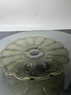 Charles Graffart & René Delvenne - Plat à tarte - Verre -