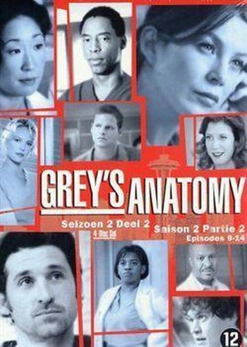 Greys Anatomy seizoen 2 deel 2 (dvd tweedehands film), Ophalen of Verzenden