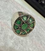 Sans prix de réserve - Bague Argent Émeraude, Bijoux, Sacs & Beauté