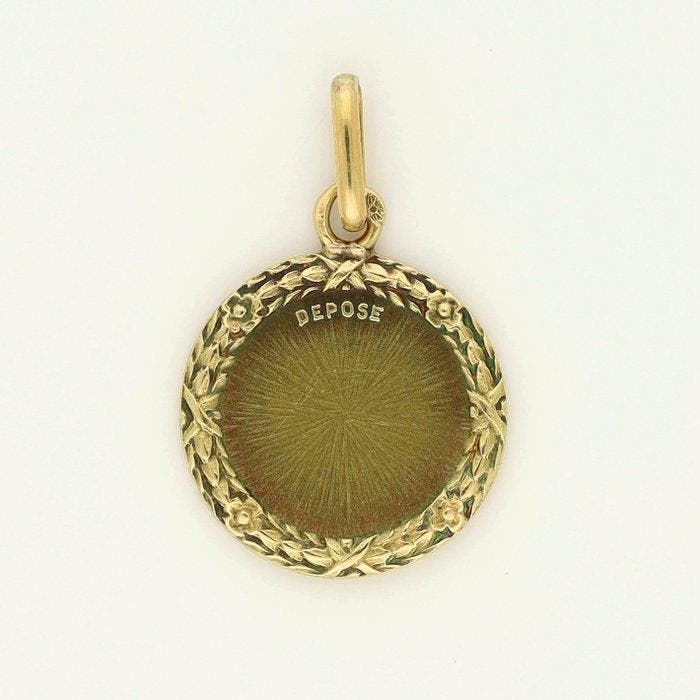Hanger - 18 karaat Geel goud, Bijoux, Sacs & Beauté, Bijoux anciens