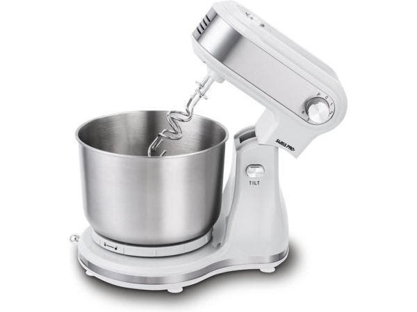 Veiling - Swiss Pro+ Keukenmachine 3.5L 300W Zilver, Elektronische apparatuur, Keukenmixers, Nieuw