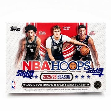 2025/26 Topps World Cup Stickers NBA Hoops Originele, Nieuw