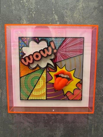 KIRAS - WOW! FUCSIA 25x25cm