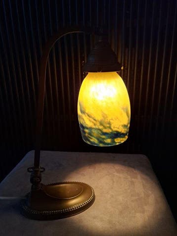 Bureaulamp - Bureaulamp - Pâte de verre - glaspasta, Nieuw