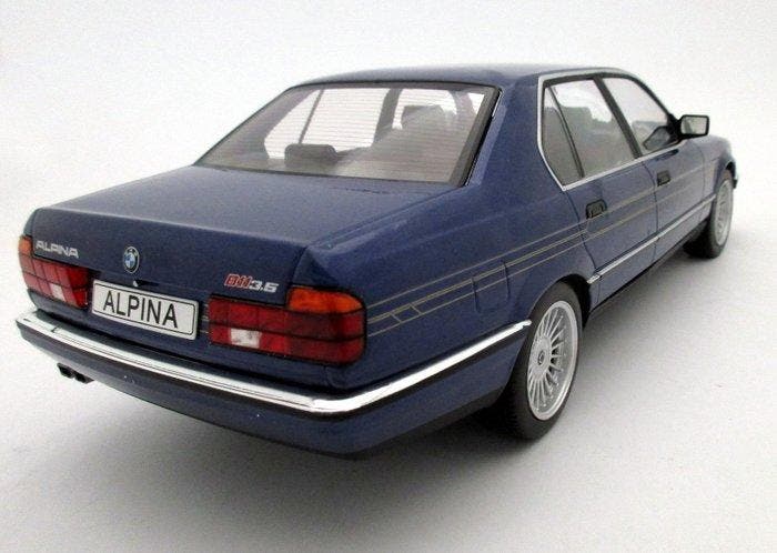BMW Alpina B11 3.5 Blue (E32) - 1:18 - Modelauto - MCG -, Hobby en Vrije tijd, Modelauto's | 1:5 tot 1:12