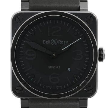 Bell & Ross - BR03-92-S Phantom - BR 03-92 - Homme -, Bijoux, Sacs & Beauté, Montres | Hommes
