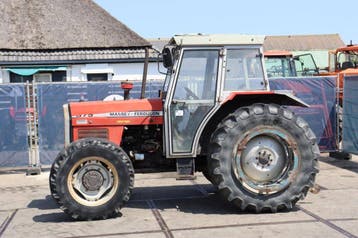 Veiling: Tractor Massey Ferguson 375 Diesel 75pk, Ophalen