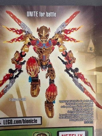 Lego Set - Bionicle - BIONICLE sets 71308, 71303, 70789,, Nieuw