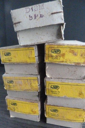 JEP H0 - Voie ferrée pour trains miniatures (56) - Lot de 7
