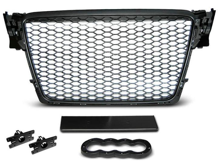 Grille | RS type | geschikt voor Audi A4 B8 2008-2011 | ABS, Auto-onderdelen, Carrosserie, Nieuw, Audi, Verzenden