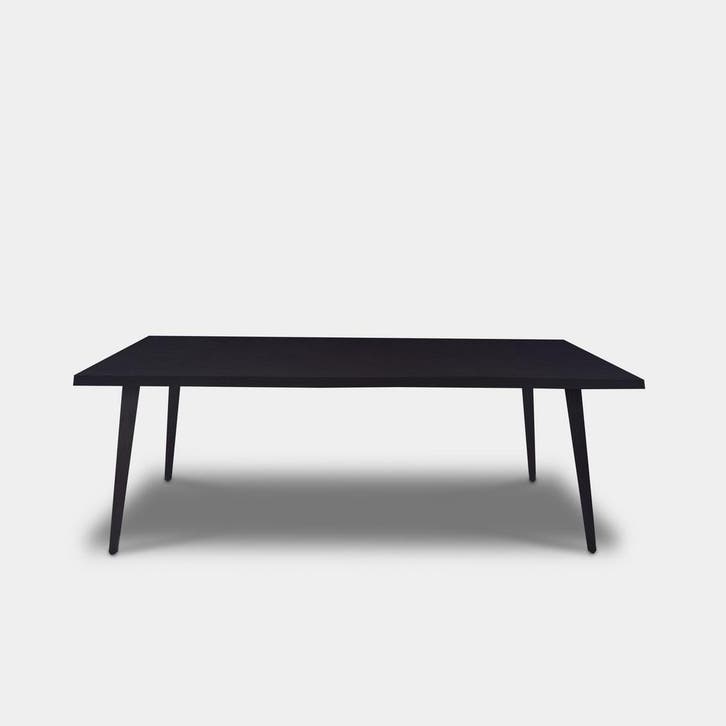 Tafel Boomstam Eikenhout  Konisch  200x100, Huis en Inrichting, Tafels | Eettafels