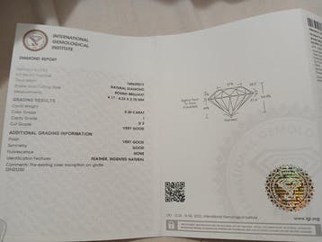Zonder minimumprijs - 1 pcs Diamant (Natuurlijk) - 0.30 ct -, Bijoux, Sacs & Beauté, Pierres précieuses