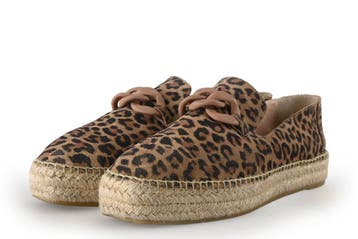 Manfield Espadrilles in maat 41 Panter, Vêtements | Femmes, Chaussures, Verzenden, Espadrilles