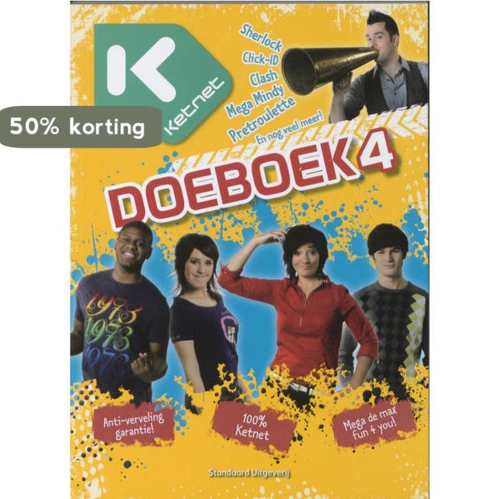 Doeboek / Ketnet / 4 9789002234620 Annemie Bosmans, Boeken, Kinderboeken | Jeugd | 10 tot 12 jaar, Gelezen, Verzenden