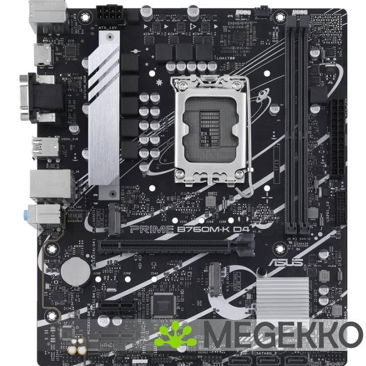 ASUS PRIME B760M-K D4, Computers en Software, Moederborden, Nieuw, Verzenden