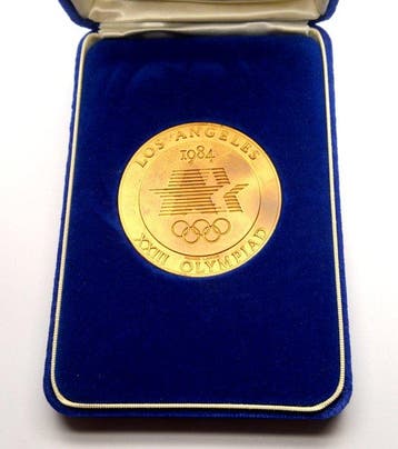 Verenigde Staten. Medal Olympic Games Los Angeles 1984 Medal