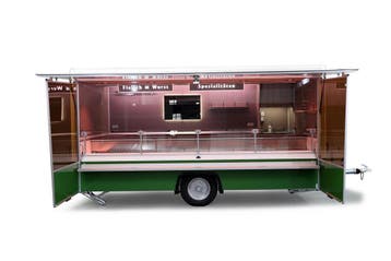 Marktwagen remork Borco delicatessen ref 38377, Articles professionnels
