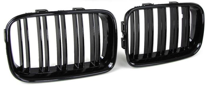 Dubbelspijls Nieren Gril Set Pre-Facelift BMW E36 B1951, Auto-onderdelen, Carrosserie, Nieuw, BMW, Voor, Links, Rechts