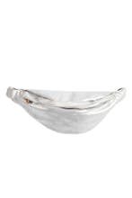Heuptasje Zilver Rond Metallic Fanny Pack met Achtervak Cros, Ophalen of Verzenden, Nieuw