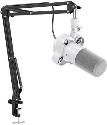 FIFINE - K688T Wit - USB / XLR - Dynamische Microfoon - M..., Muziek en Instrumenten, Microfoons, Verzenden, Nieuw