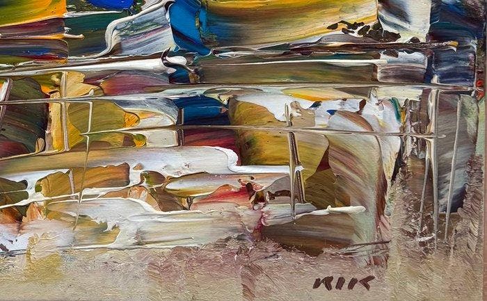 Janusz Kik (1956) - Régate, Antiquités & Art, Art | Peinture | Classique