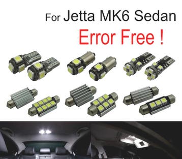 Kit 11 Ampoules Led Intérieur Pour Volkswagen Vw Jetta 6 VI, Verzenden