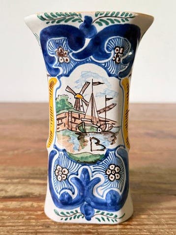 Vase - Faïence - Ouvrir VaaS, Antiquités & Art
