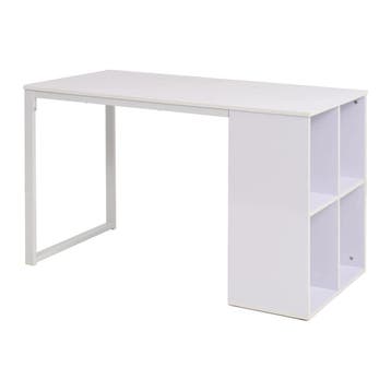 vidaXL Schrijftafel 120x60x75 cm wit, Huis en Inrichting, Bureaus, Verzenden, Nieuw