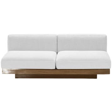 Serax 2-zitszetel Rudolph Indoor Off-white/cognac - Nieuw in, Verzenden