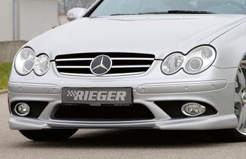 Rieger frontspoiler | CLK-Klasse (W209): 00.02-06.04 (tot Fa, Verzenden