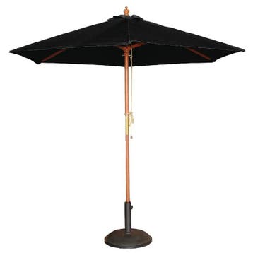 Parasol rond zwart 3 meter | 2,52(h) x 3(Ø)m Bolero, Articles professionnels, Verzenden