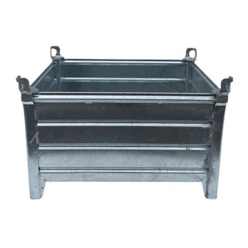 Verzinkte stapelbak M001 - met hijsogen, Nieuw, 100 cm of meer, 60 cm of meer, 50 cm of meer