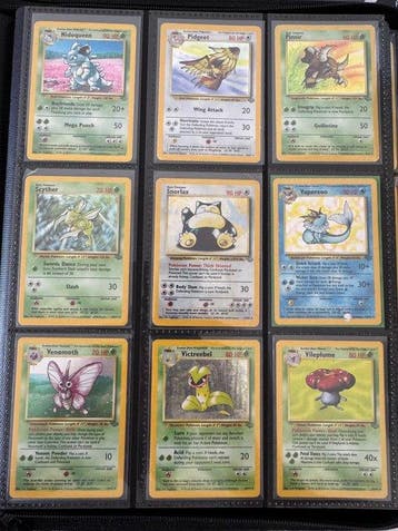 Pokémon - 64 Album complet - WOTC - Jungle