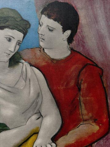 Pablo Picasso (1881-1973) - Les amoureux