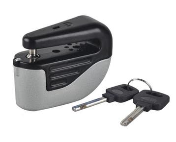 Remschijf slot rem schijf remschijfslot + ALARM motor scoote, Motoren, Verzenden, Nieuw
