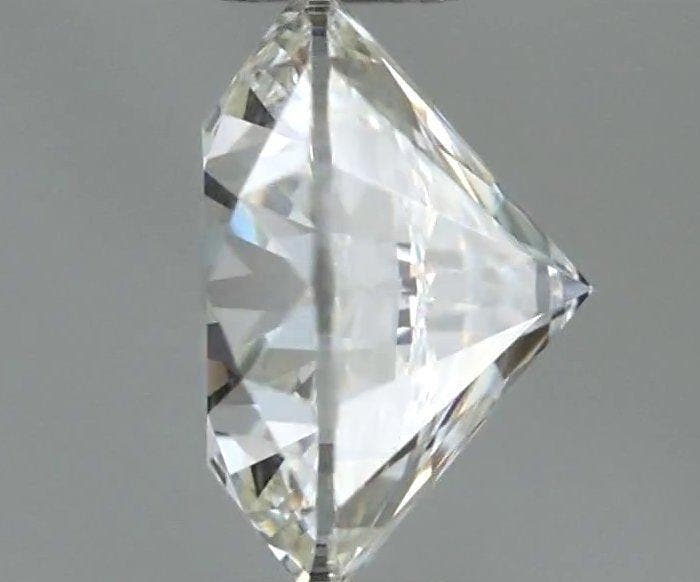 1 pcs Diamant (Natuurlijk) - 0.50 ct - Rond - F - VVS1 -, Handtassen en Accessoires, Edelstenen