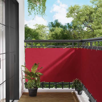 vidaXL Balkonscherm 100 x 700 cm Oxford Stof Rechthoekig, Verzenden