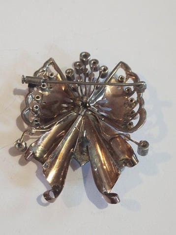 Broche - 14 karaat Roségoud - 0.60ct. tw. Diamant