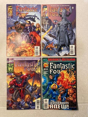 Fantastic Four (1998) 20 comics in Range # 1 to 17 + Annual, Nieuw